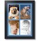 ArtToFrames Collage Photo Picture Frame with 4 - 5x7 inch Openings, Framed in Black with Over 62 Mat Color Options and Regular Glass (CSM-3926-2153)